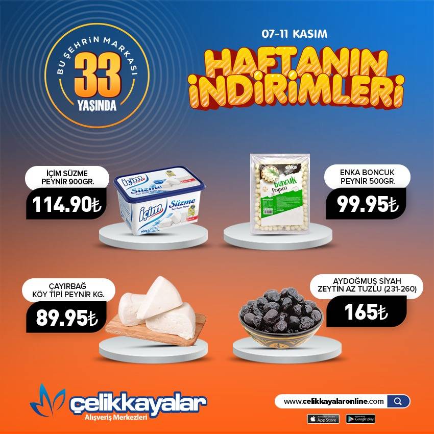 Konya’nın zincir marketinde büyük Kasım indirimi 15